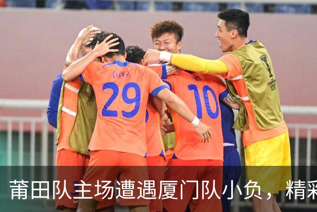 莆田队主场遭遇厦门队小负，精彩赛事引发热烈反响
